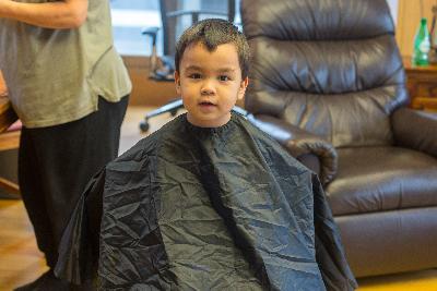 Johan Gets a Haircut November 2015