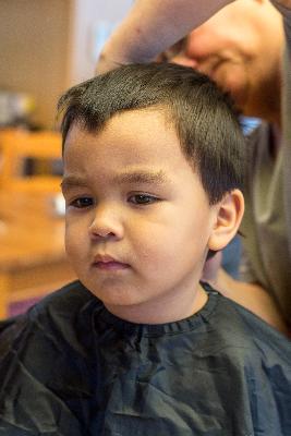 Johan Gets a Haircut November 2015