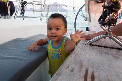 Sailing Outside Phuket March 2014