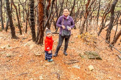 Hiking in Seoul February 2016